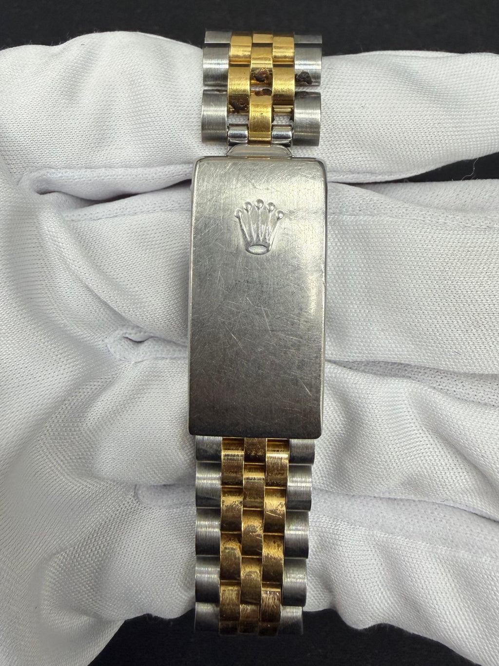 Rolex Datejust 31mm Two-Tone 18K Yellow Gold & Steel Blue Dial Ref. 68273