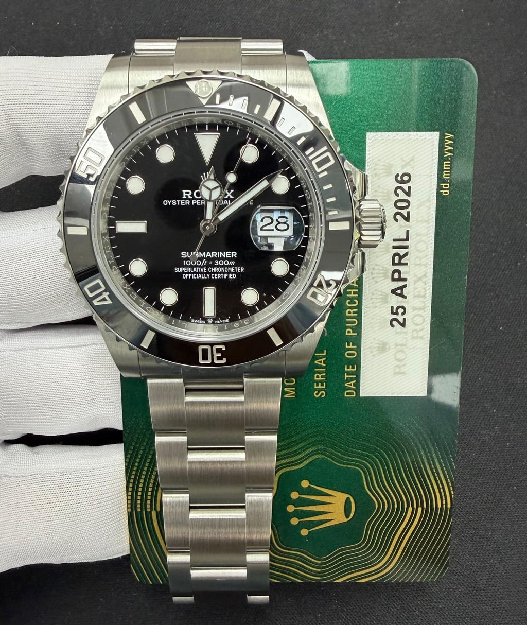 Rolex Submariner Date 41mm Stainless Steel Black Dial Ref. 126610LN