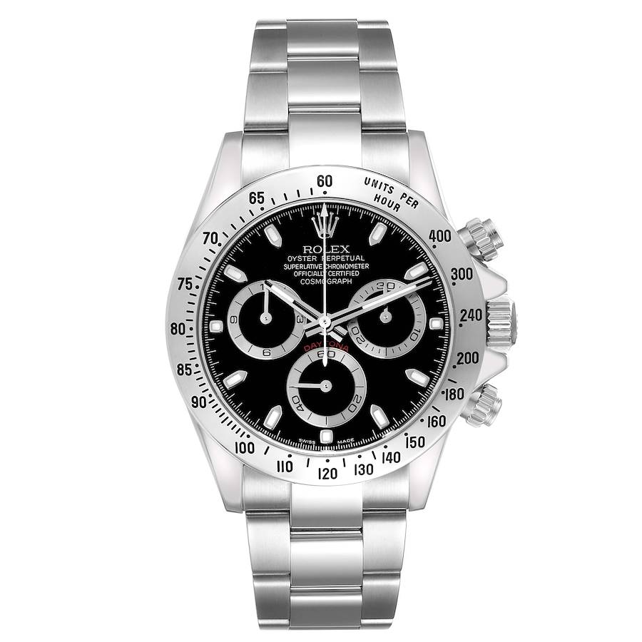 Rolex Daytona 40mm Stainless Steel Black Dial Ref. 116520