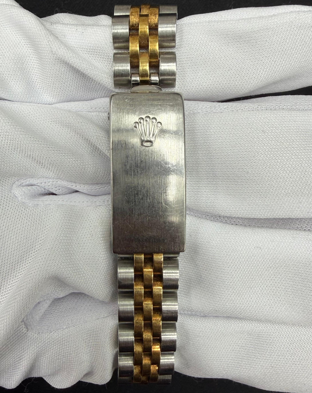 Rolex Lady Date Just 26mm Two-Tone 18K Yellow Gold & Steel Blue Ombre Diamond Dial Ref. 69173G