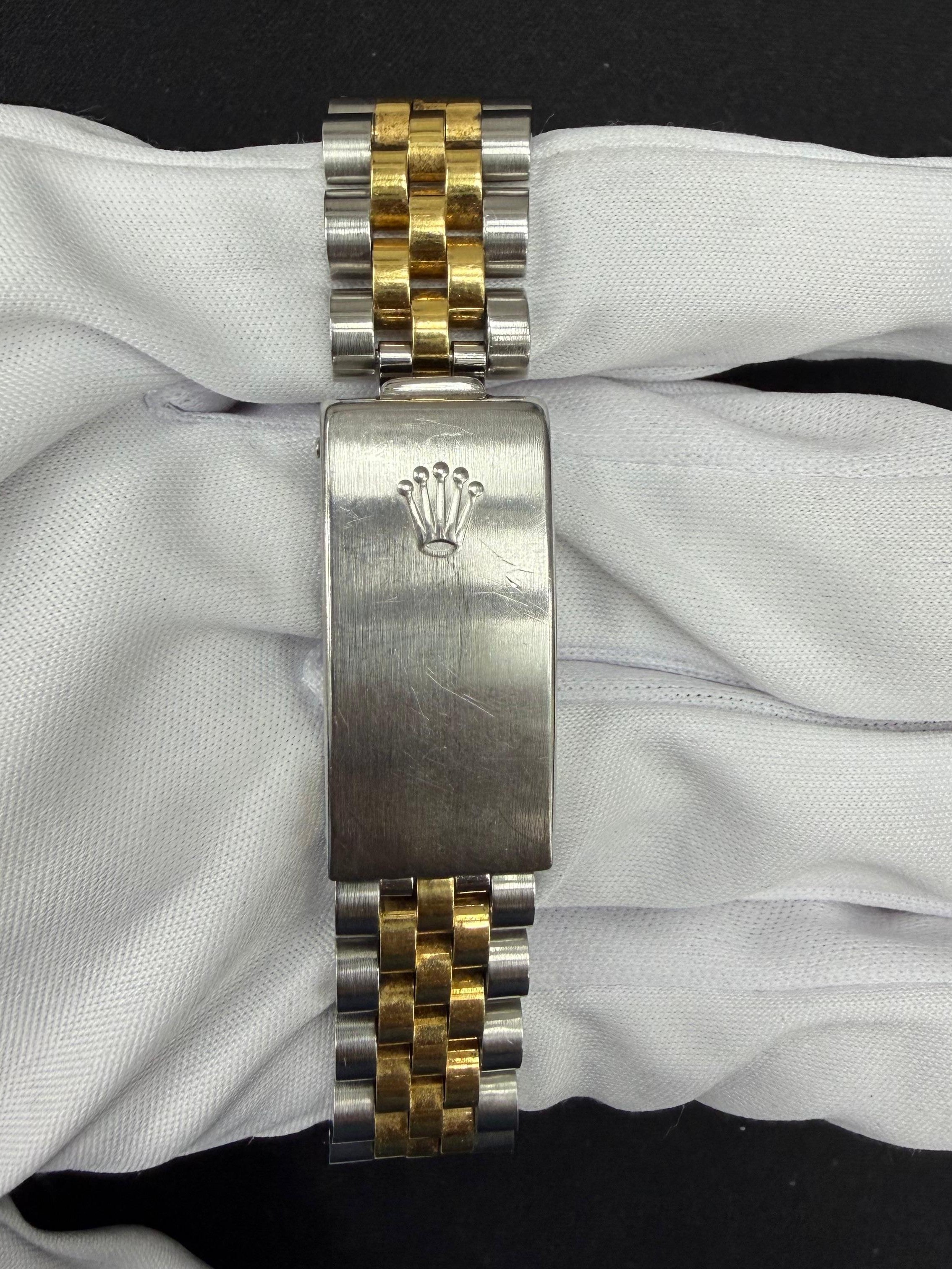 Rolex Lady Date Just 31mm Two-Tone 18K Yellow Gold & Steel Champagne Dial Ref. 68273