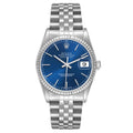 Rolex Datejust 36mm Stainless Steel Blue Dial Ref. 16220