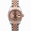 Rolex Lady Date Just 26mm Two-Tone 18K Rose Gold & Steel Sundust Dial Ref. 179171