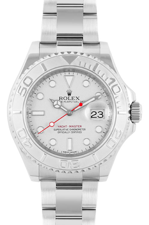 Rolex Yachtmaster 40mm Stainless Steel White Dial Ref. 16622