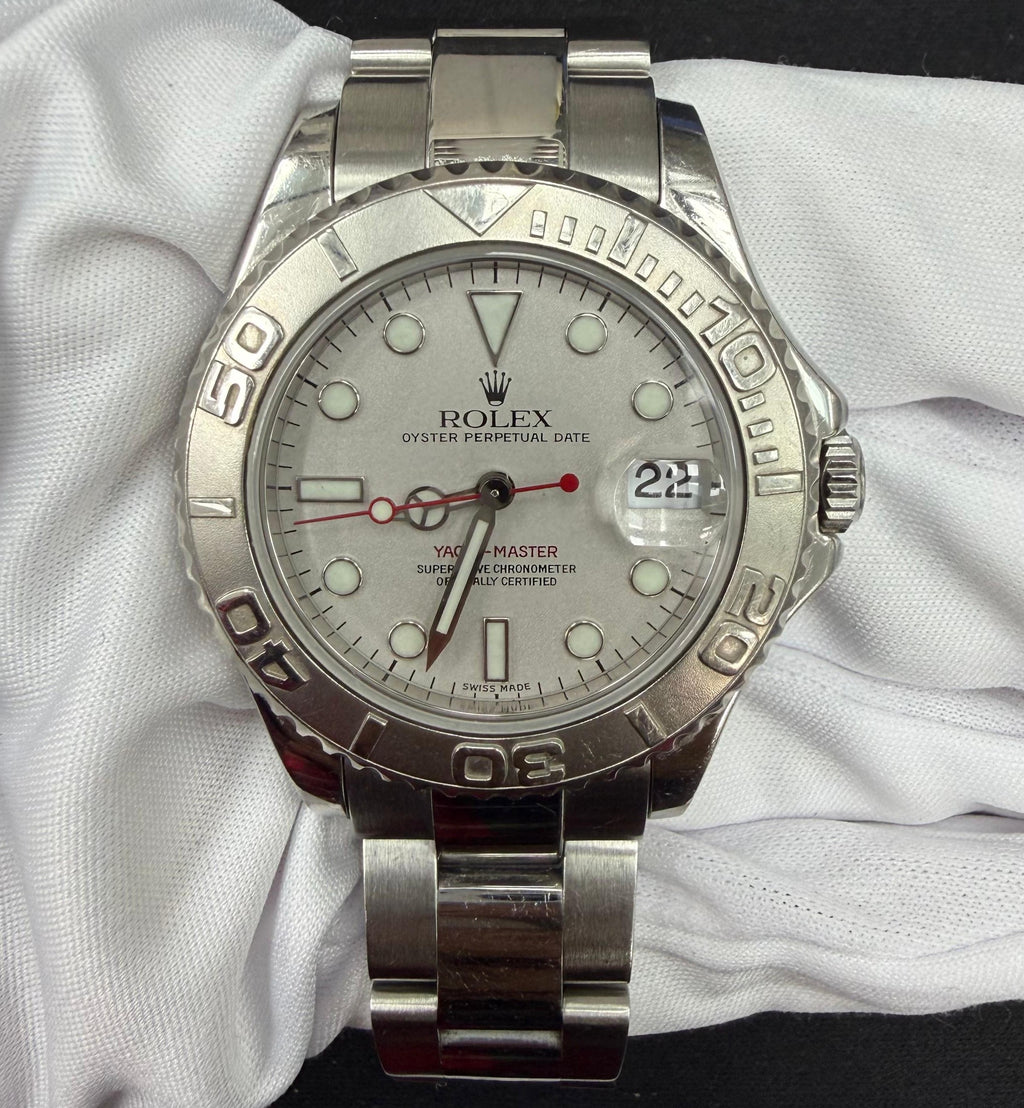 Rolex Yachtmaster 40mm Stainless Steel White Dial Ref. 16622