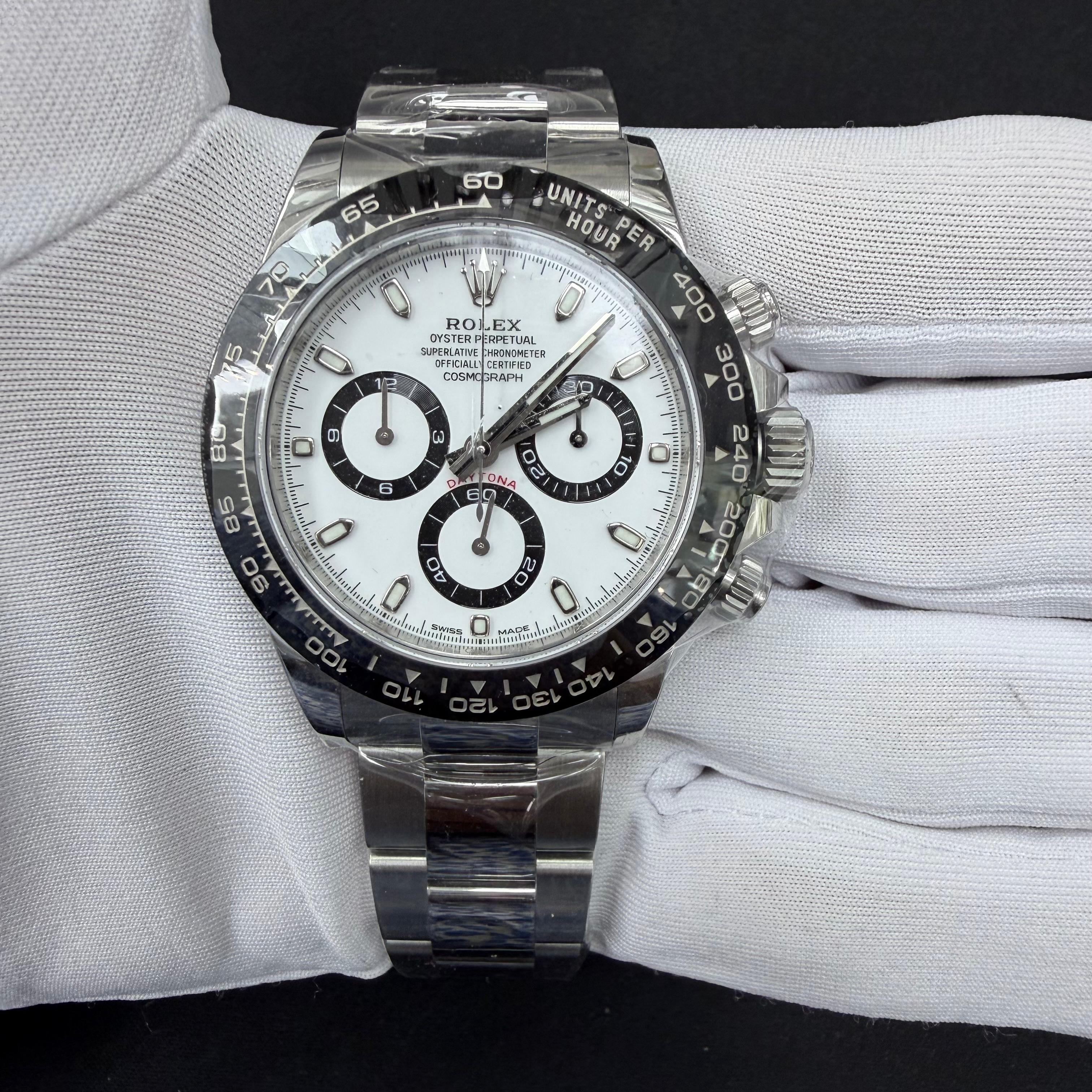 Rolex Daytona 40mm Stainless Steel White Dial Ref. 116500LN