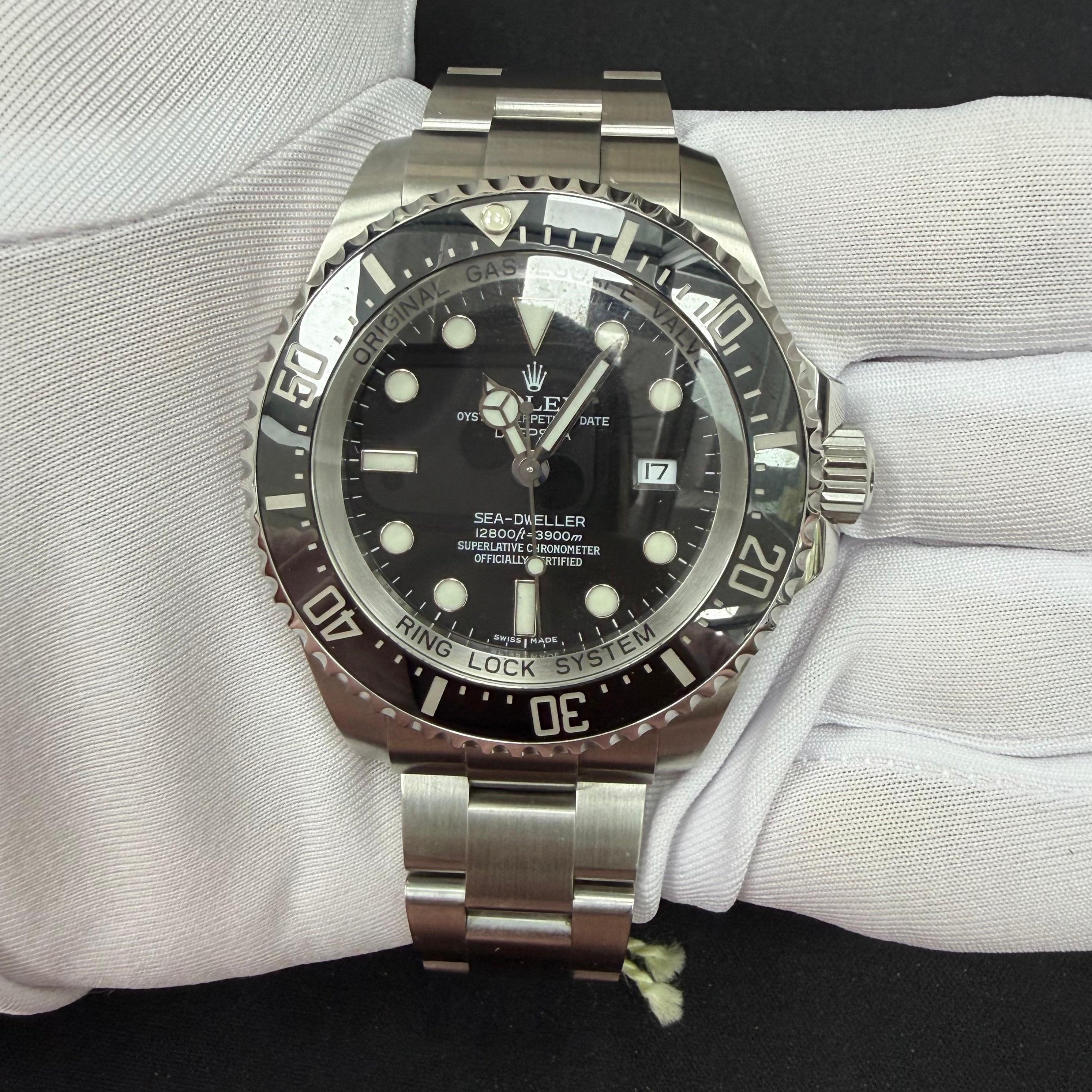 Rolex Sea Dweller 44mm Stainless Steel Black Dial Ref. 116660