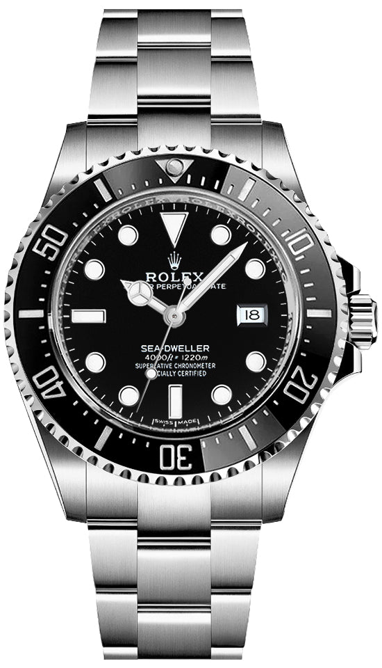 Rolex Sea Dweller 40mm Stainless Steel Black Dial Ref. 16600