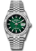 Rolex Datejust 36mm Stainless Steel Green Ombre Dial Ref. 126234