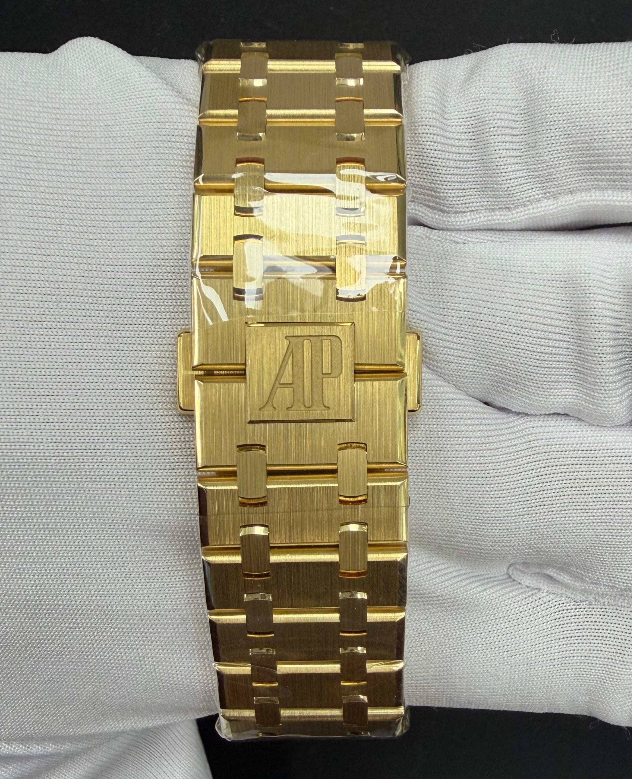 Audemars Piguet Royal Oak Selfwinding 41mm 18K Yellow Gold Yellow Gold Tapisserie Dial Ref. 26240BA.OO.1320BA.02