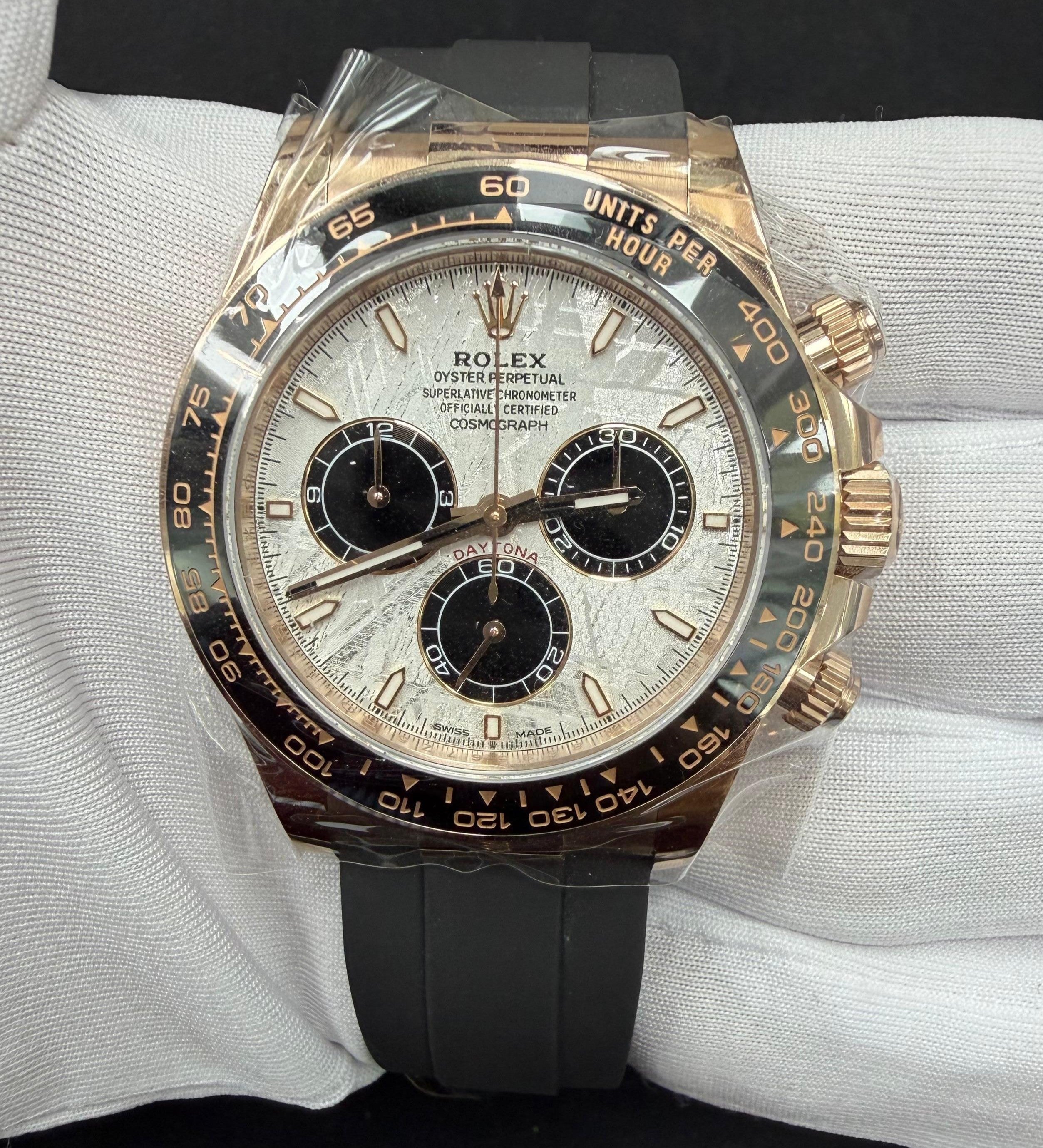 Rolex Daytona 40mm 18K Rose Gold Meteorite Dial Ref. 126515LN