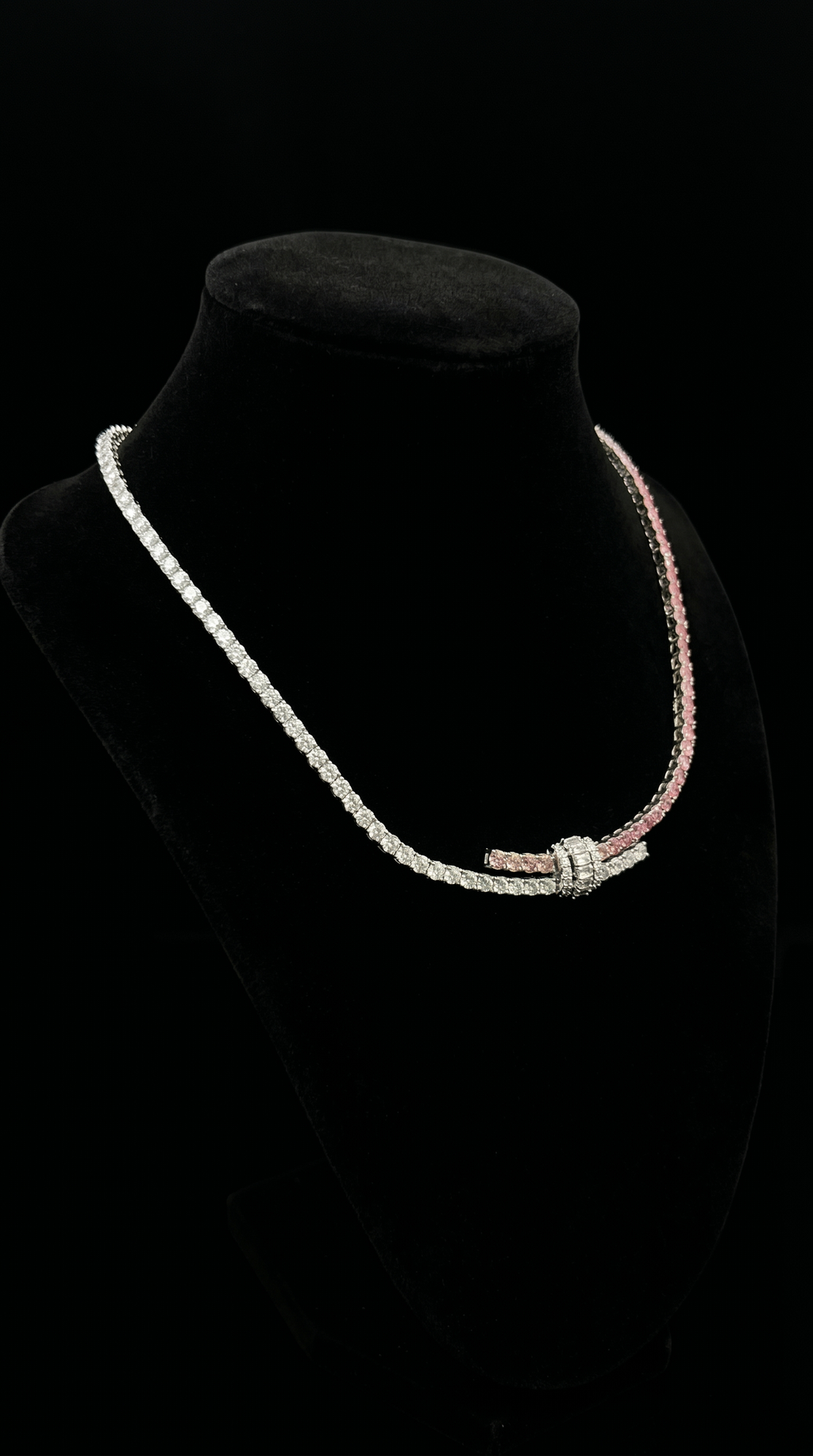 14K Rose Cascade Necklace