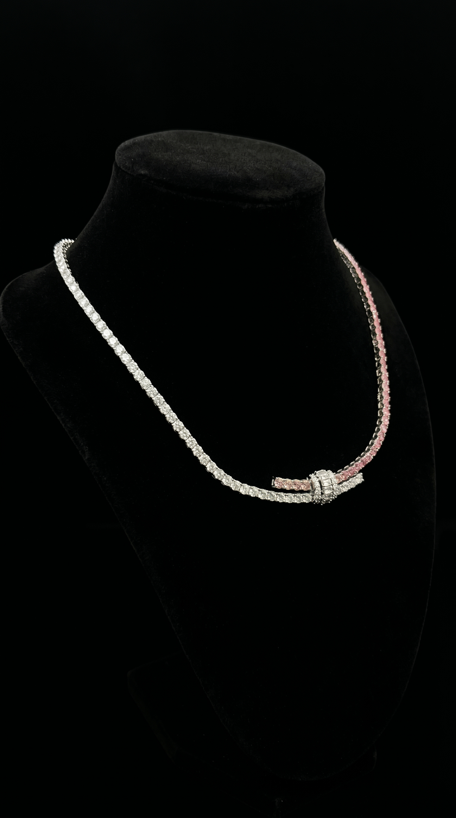 14K Rose Cascade Necklace