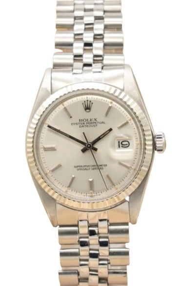 Rolex Datejust 36mm Stainless Steel Silver Dial Ref. 1601