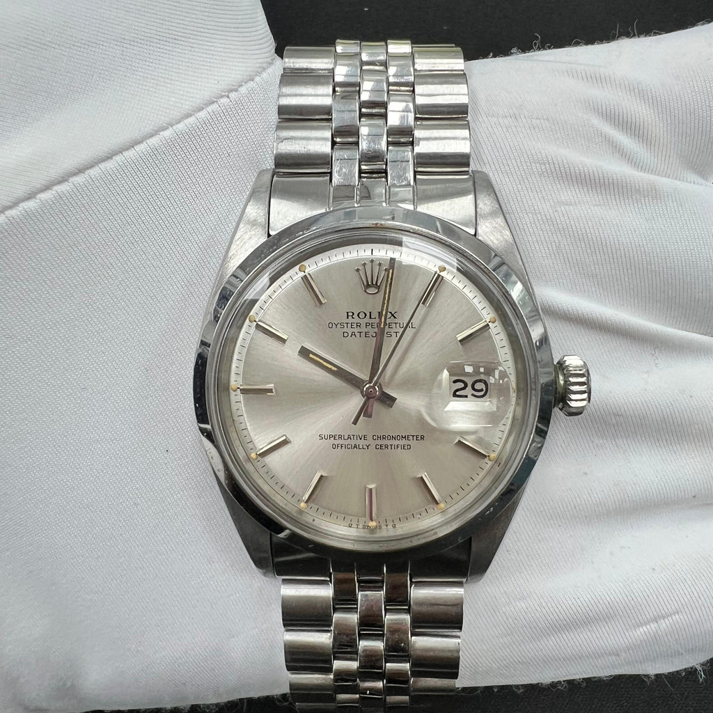 Rolex Datejust 36mm Stainless Steel Silver Dial Ref. 1600