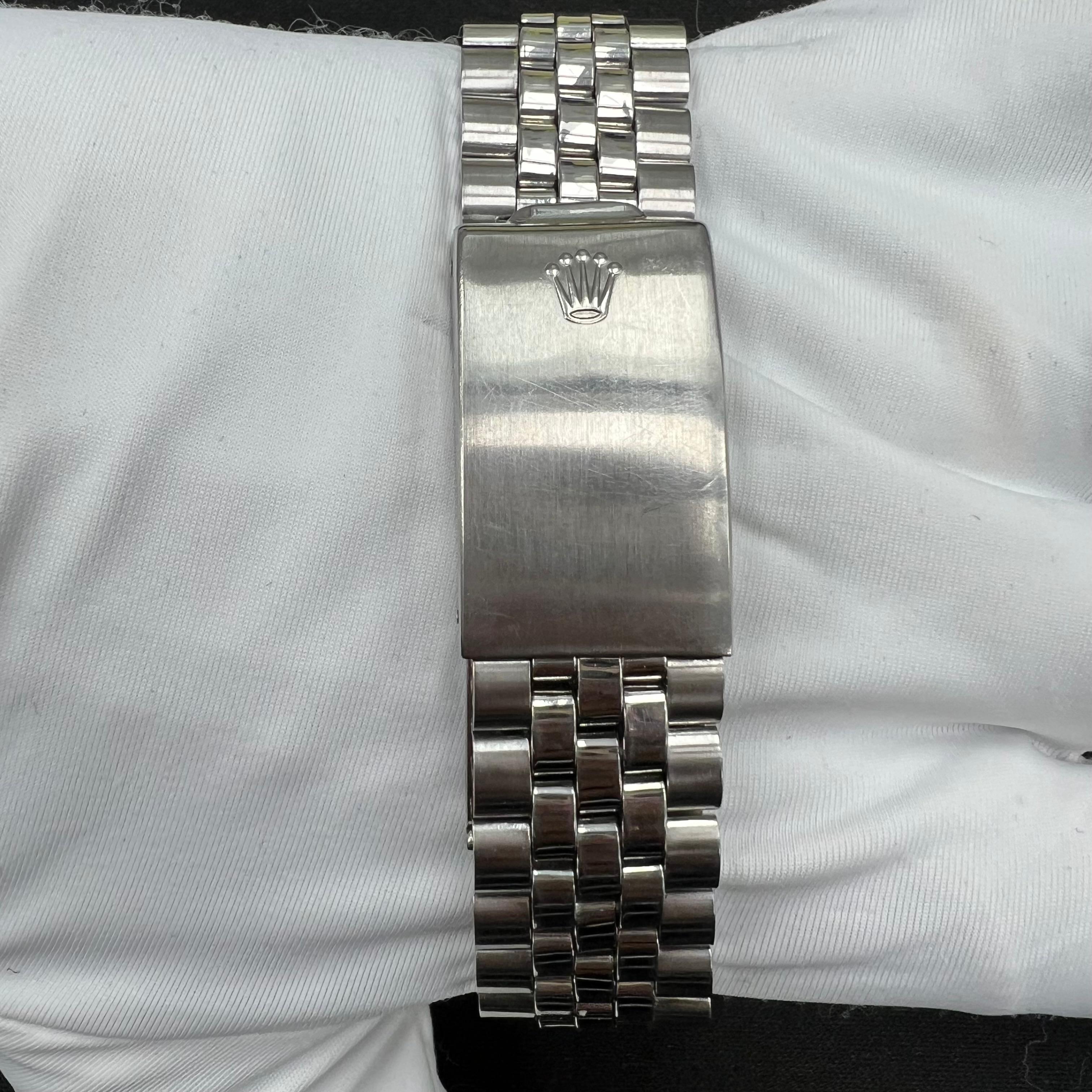 Rolex Datejust 36mm Stainless Steel Silver Dial Ref. 1600