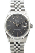 Rolex Datejust 36mm Stainless Steel Slate Dial Ref. 1601