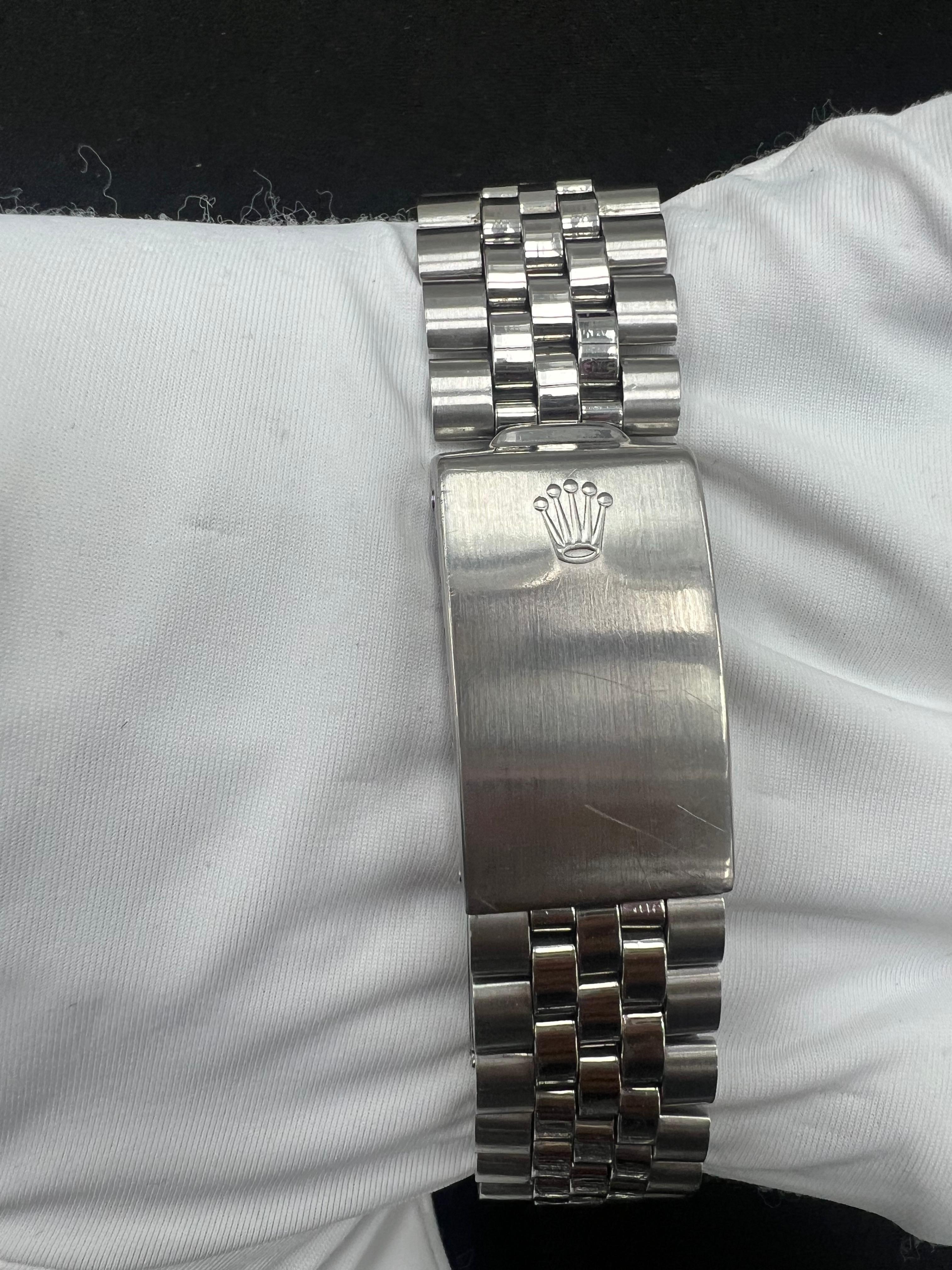 Rolex Datejust 36mm Stainless Steel Silver Dial Ref. 1601