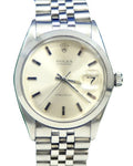 Rolex Precision 36mm Stainless Steel Silver Dial Ref. 6694