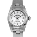 Rolex Oyster Perpetual 26mm Stainless Steel MOP Diamond Dial Ref. 76094