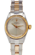 Rolex Oyster Perpetual 26mm Two-Tone 18K Yellow Gold & Steel Grey Dial Ref. 14233