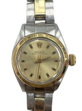 Rolex Oyster Perpetual 26mm Two-Tone 18K Yellow Gold & Steel Champagne Dial Ref. 15203