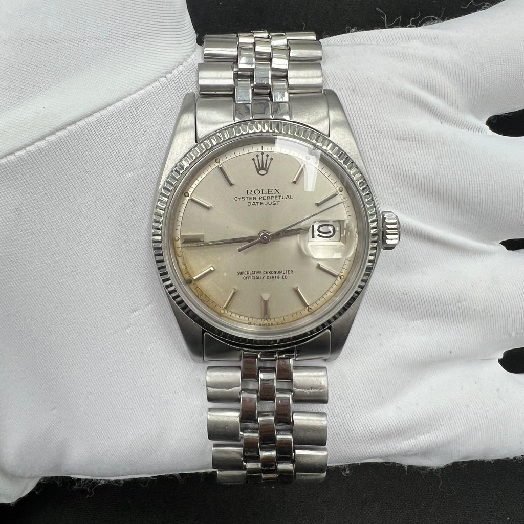 Rolex Datejust 36mm Stainless Steel Silver Dial Ref. 1601
