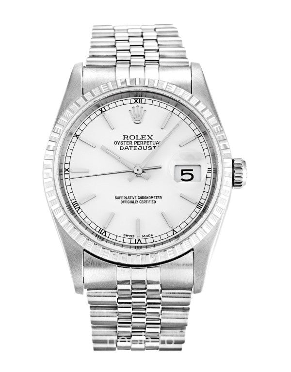 Rolex Datejust 36mm Stainless Steel White Dial Ref. 16030