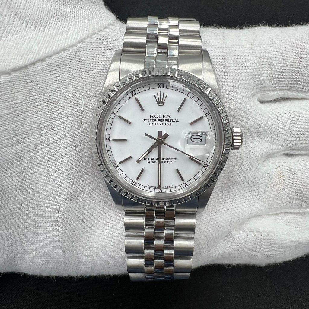 Rolex Datejust 36mm Stainless Steel White Dial Ref. 16030