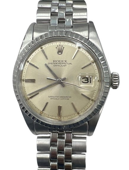 Rolex Datejust 36mm Stainless Steel Silver Dial Ref. 1603