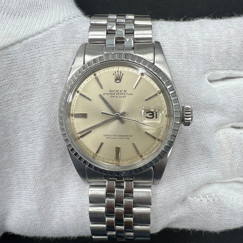 Rolex Datejust 36mm Stainless Steel Silver Dial Ref. 1603