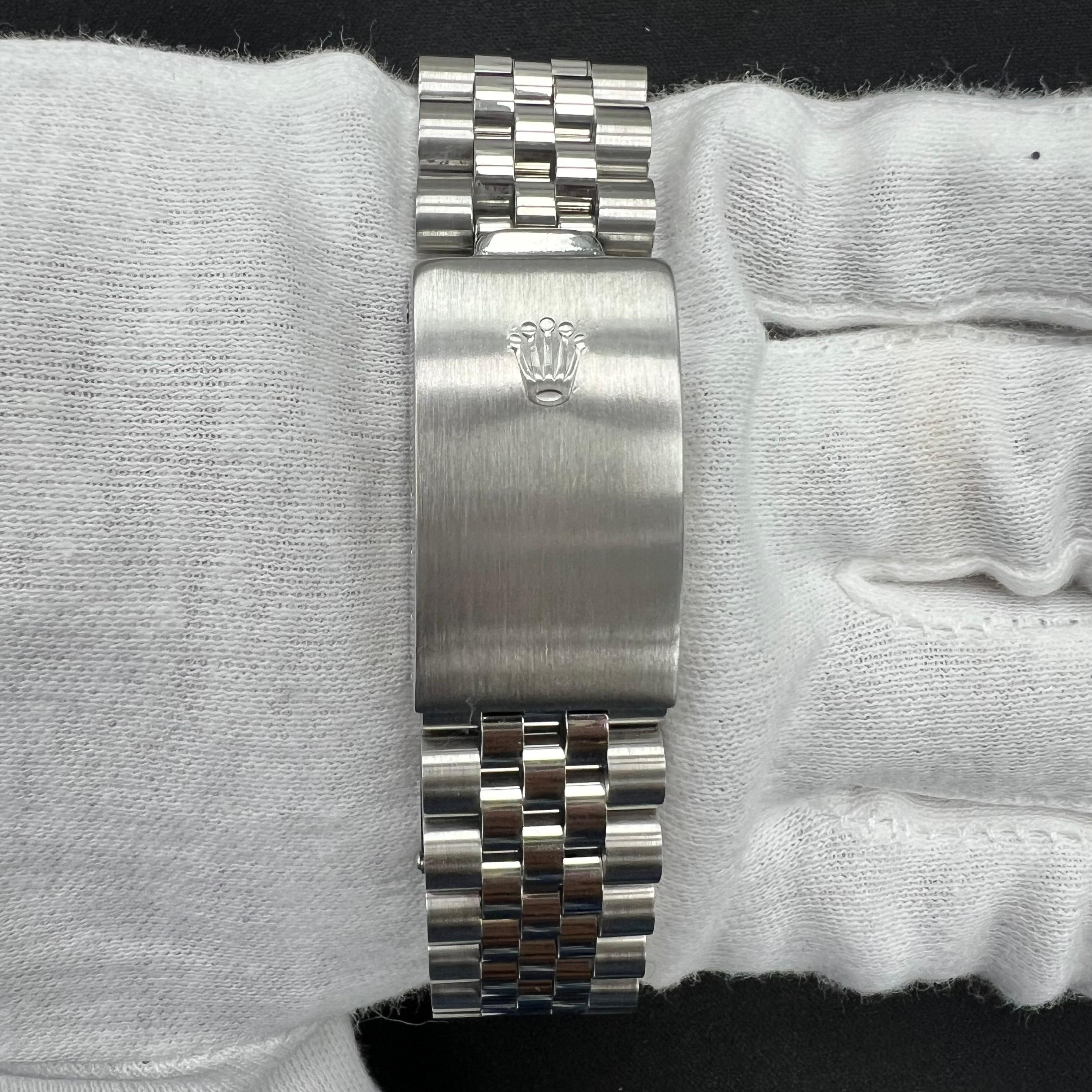 Rolex Datejust 36mm Stainless Steel Blue Ombré Dial Ref. 16234