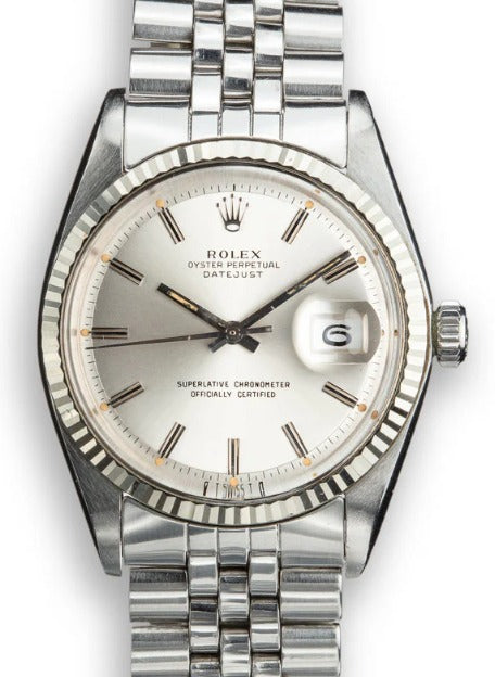 Rolex Datejust 36mm Stainless Steel Silver Dial Ref. 1603
