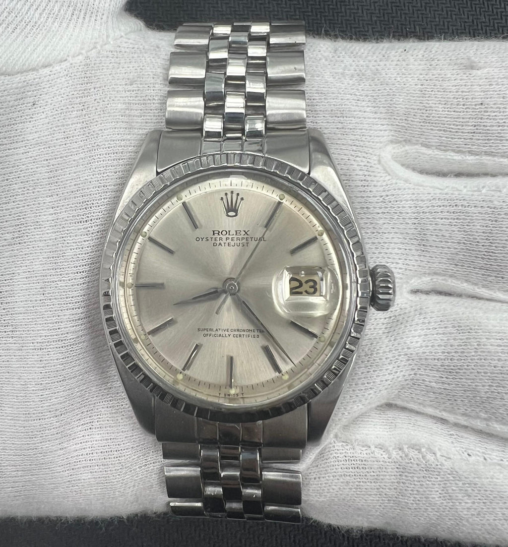 Rolex Datejust 36mm Stainless Steel Silver Dial Ref. 1603