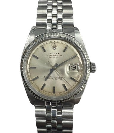 Rolex Datejust 36mm Stainless Steel Silver Dial Ref. 1601