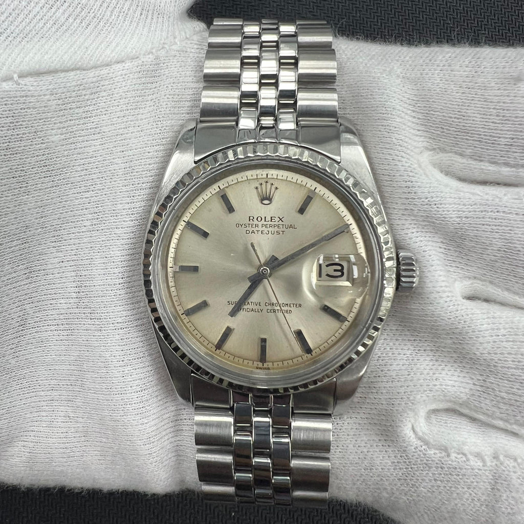 Rolex Datejust 36mm Stainless Steel Silver Dial Ref. 1601