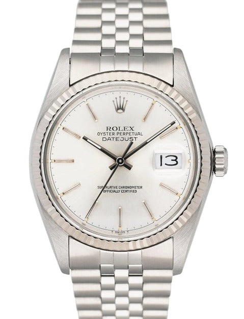 Rolex Datejust 36mm Stainless Steel Silver Dial Ref. 16234