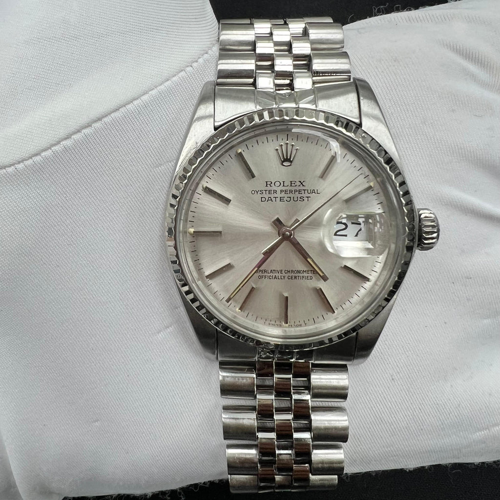 Rolex Datejust 36mm Stainless Steel Silver Dial Ref. 16234