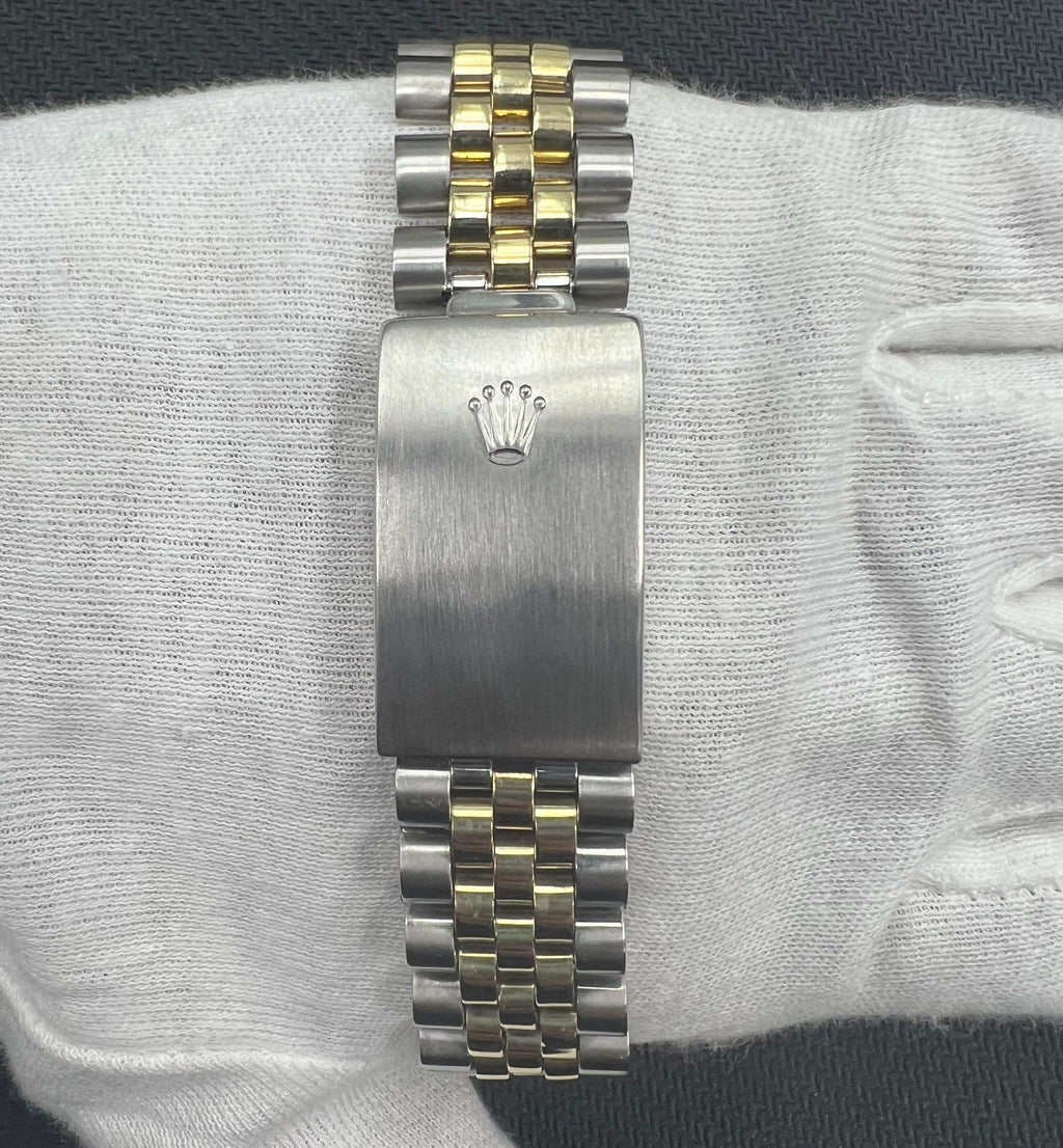 Rolex Datejust 36mm Two-Tone 18K Yellow Gold & Steel Champagne Dial Ref. 16013