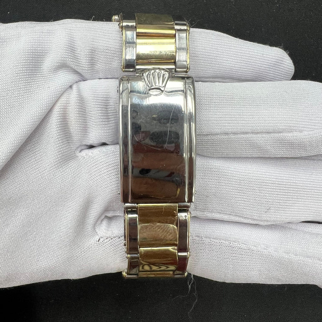 Rolex Datejust 36mm Two-Tone 18K Yellow Gold & Steel Silver Dial Ref. 1625