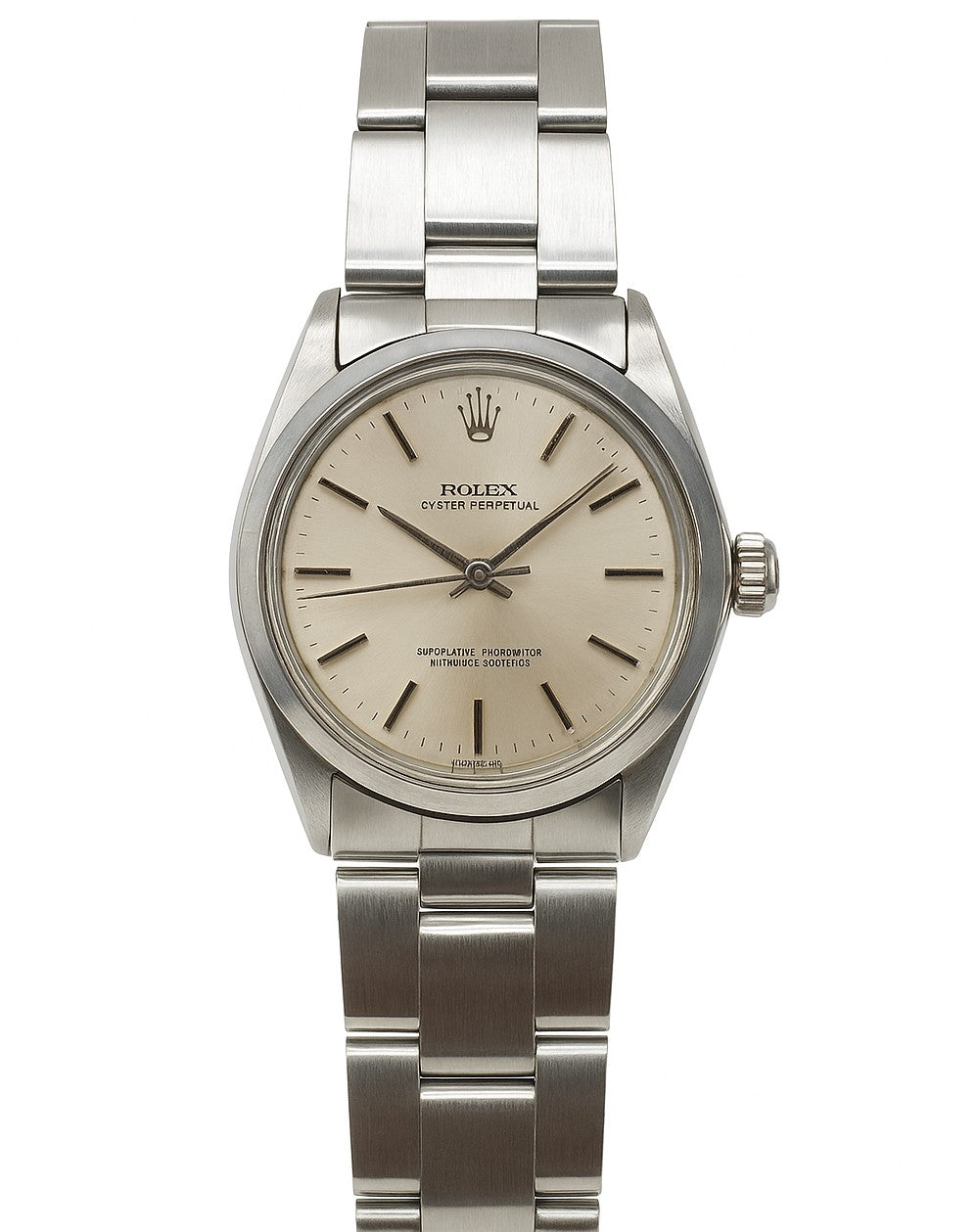 Rolex Oyster Perpetual 34mm Stainless Steel Silver Dial Ref. 6718