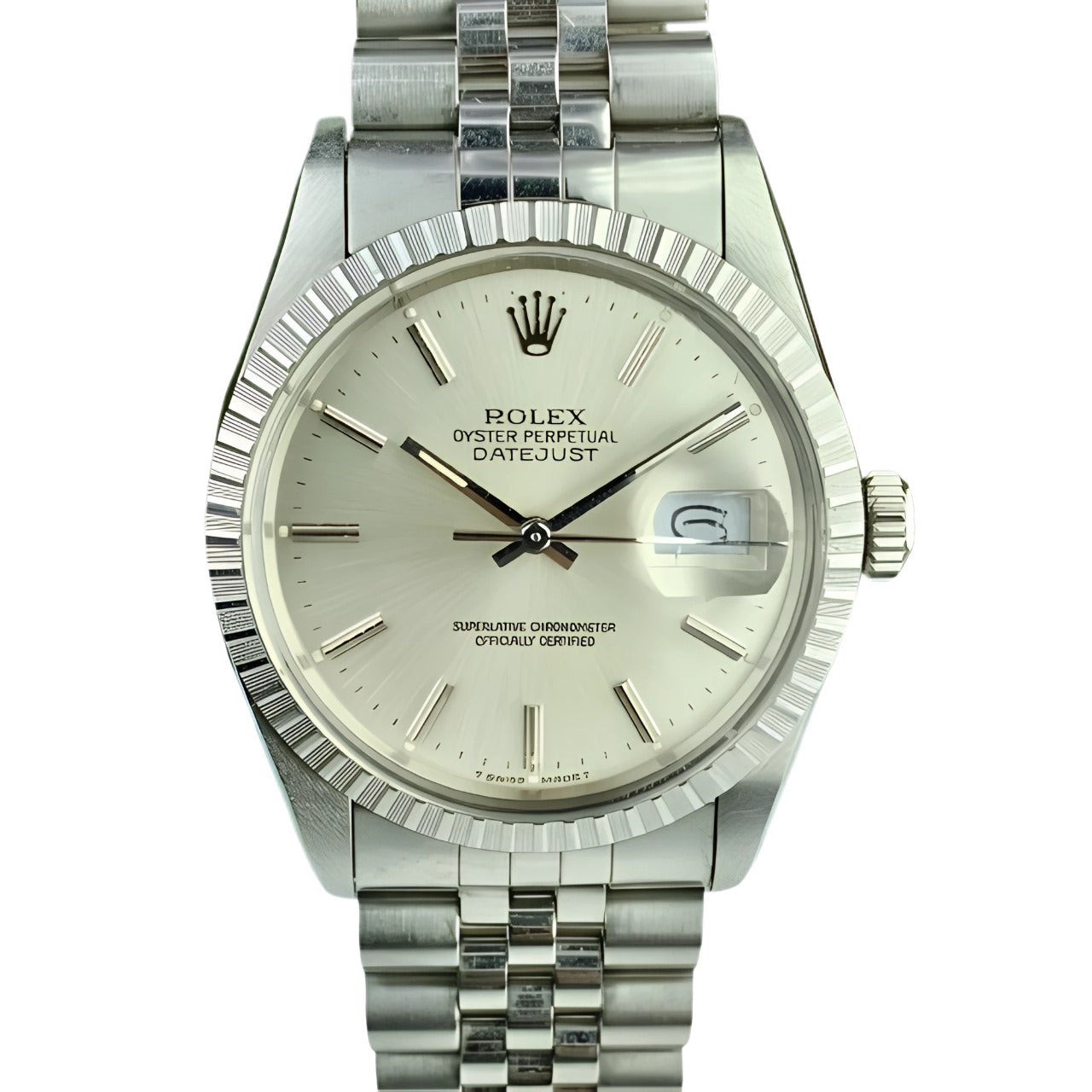Rolex Datejust 36mm Stainless Steel Silver Dial Ref. 1601