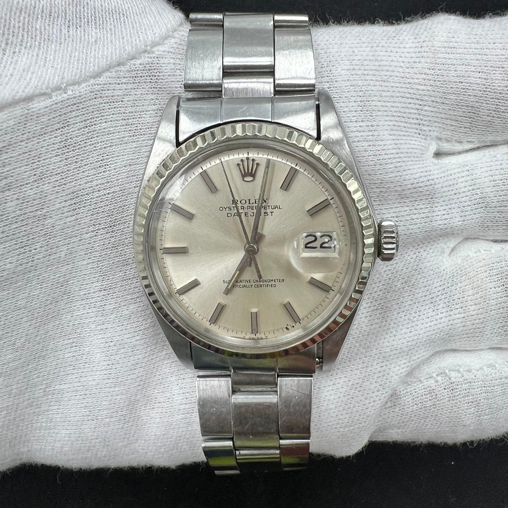 Rolex Datejust 36mm Stainless Steel Silver Dial Ref. 1601