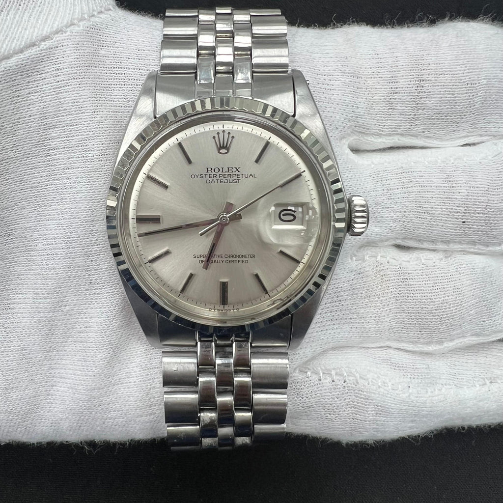 Rolex Datejust 36mm Stainless Steel Silver Dial Ref. 1601