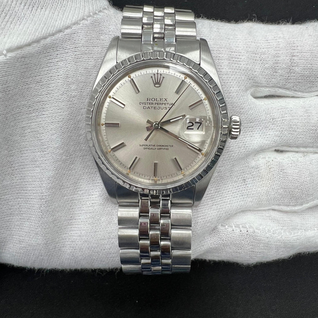 Rolex Datejust 36mm Stainless Steel Silver Dial Ref. 1603