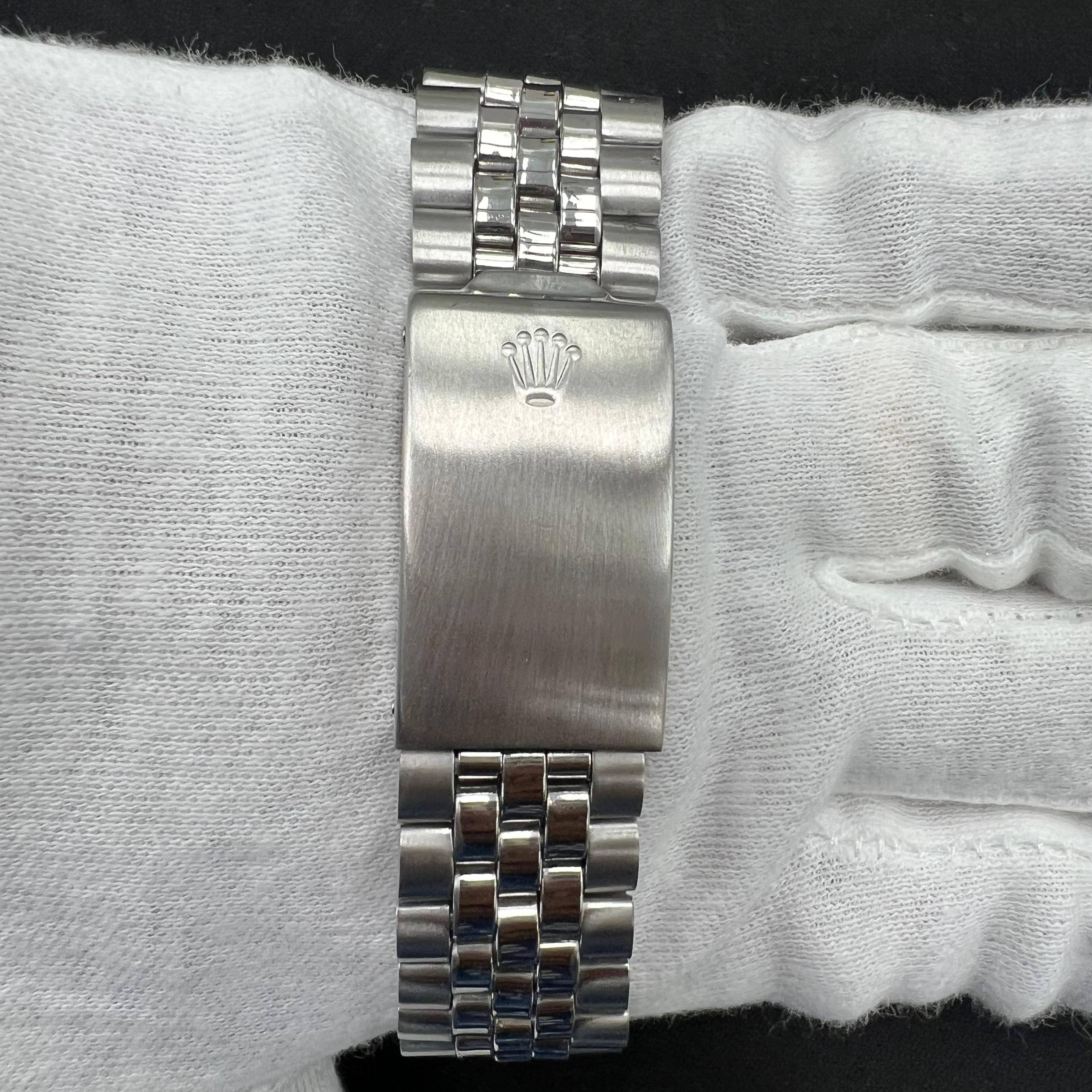 Rolex Datejust 36mm Stainless Steel Silver Dial Ref. 1603