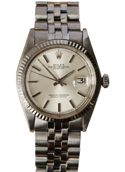 Rolex Datejust 36mm Stainless Steel Silver Dial Ref. 1601