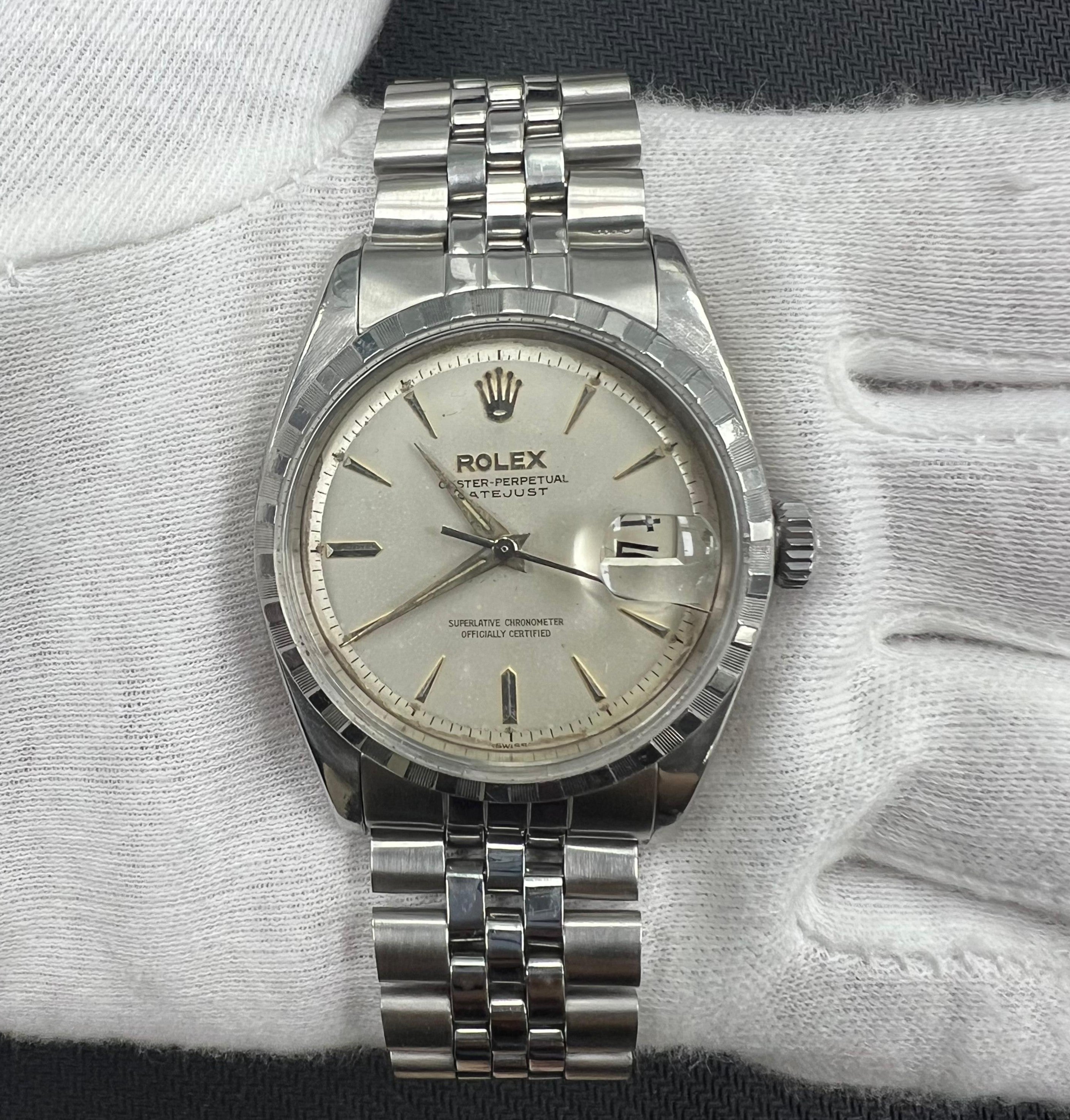 Rolex Datejust 36mm Stainless Steel Silver Dial Ref. 1601
