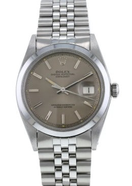 Rolex Datejust 36mm Stainless Steel Grey Dial Ref. 1600
