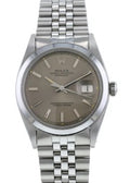 Rolex Datejust 36mm Stainless Steel Grey Dial Ref. 1600